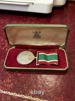 Royal Mint Women's Voluntary Service Medal, W. V. S. In Presentation Box