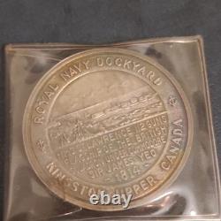 Royal Naval Dockyard Kingston Upper Canada HMS St Lawrence 1814 Medal