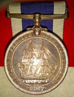 Royal Naval LSGC Medal, Elizabeth II, Britt Omn Obverse to H. M. S. St. Kitts
