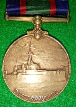 Royal Naval Volunteer Reserve L. S. & G. C. Medal, to Devitt, South African Navy
