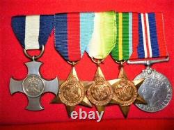 Royal Naval WW2 DSC Medals Group for MTB succesful attack on a German Liner