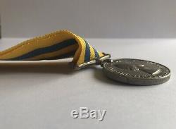 Royal NavyNaval General Service, George VI 2nd type, ClaspMalaya, Korea Medal