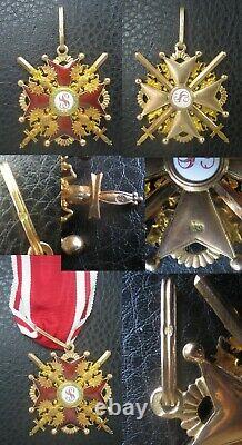 Royal Navy Battle Of Jutland Ww1 Medal Group O. B. E. Gold Russian Order 1896-1908