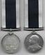 Royal Navy LSGC Medal Edward VII to A. J. TAYLOR Chief Stoker HMS Egmont