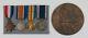 Royal Navy LSGC Medal Group. 1900-16 HMS Black Prince, Jutland. Memorial Plaque