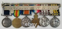 Royal Navy LSGC Medal group. 1899 1922. RMLI Africa, Persian Gulf, Ireland