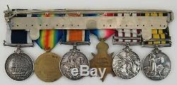 Royal Navy LSGC Medal group. 1899 1922. RMLI Africa, Persian Gulf, Ireland