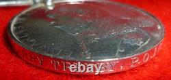 Royal Navy L. S. & G. C. Medal, Edward VII issue to H. M. S. Hannibal (Harry Treeby)