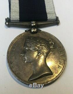 Royal Navy Long Service Good Conduct Medal Housley from Liverpool Chief Boat