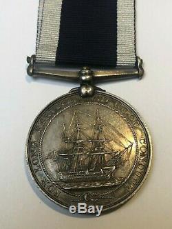 Royal Navy Long Service Good Conduct Medal Housley from Liverpool Chief Boat