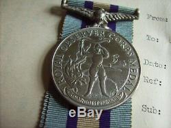 Royal Observer Corps Medal, Scarce Britt Omn Issue With Paperwork, Raf Shrewsbury
