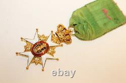 Royal Order Of Vassar King Gustaf D III Instiktare MDCCLXXII 1722 Medallion