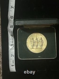 Royal Palace & Tower of London Yeomen Guards UK 51mm Bronze Medal With Case