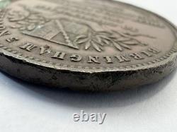 Royal Visit to The Mint Birmingham 1874 RALPH HEATON & SONS Coiners In 37mm (G)