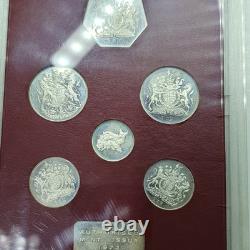 Royal Wedding Silver Medal Coin Set Uncirculated Very Rare Scarce 1972