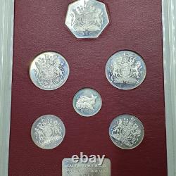 Royal Wedding Silver Medal Coin Set Uncirculated Very Rare Scarce 1972