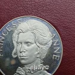 Royal Wedding Silver Medal Coin Set Uncirculated Very Rare Scarce 1972