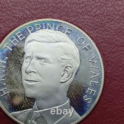 Royal Wedding Silver Medal Coin Set Uncirculated Very Rare Scarce 1972