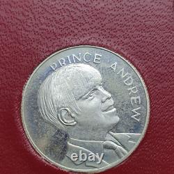 Royal Wedding Silver Medal Coin Set Uncirculated Very Rare Scarce 1972