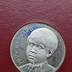 Royal Wedding Silver Medal Coin Set Uncirculated Very Rare Scarce 1972