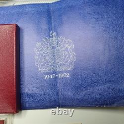 Royal Wedding Silver Medal Coin Set Uncirculated Very Rare Scarce 1972