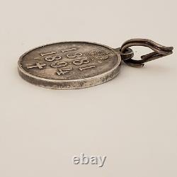 Russia Imperial Alexander III Order Medal 1881-1894 Silver Pre WW1 Authentic