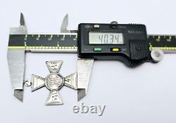 Russia Imperial Cross Of St. George Medal Order 641645 Sterling Silver