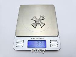 Russia Imperial Cross Of St. George Medal Order 641645 Sterling Silver