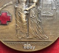 Russia Imperial Medal French-Russian Exhibit 1899 St. Petersburg RR