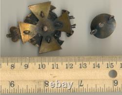 Russian Empire Military order medal badge Ryazhsk 70th Infantry Regiment (1092)