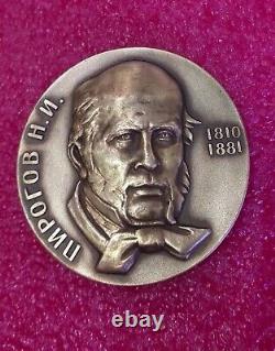 Russian Imperial Academy of Sciences Famous Surgeon Count Nikolay Pirogov medal