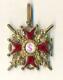 Russian Imperial Antique badge medal Order St. Stanislav Bronze 3 swords (1188)