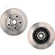 SET-RAY7032R-2 Raybestos 2-Wheel Set Brake Discs Front for Fury Le Baron Dodge