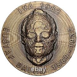 SWEDEN Gustaf Dalén 1982 bronze Medal / Nobel Laureate and Inventor