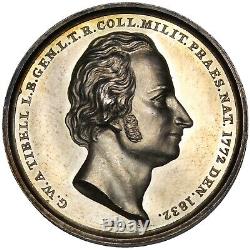 SWEDEN Gustaf af Tibell 1847 silver Medal / Royal Swedish Academy of Sciences