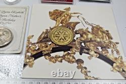 Scarce Coin Medallion Collection British UK Royal Family Coins Medals x9 Boxed