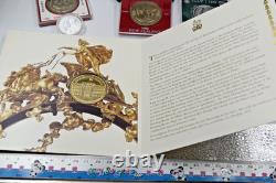 Scarce Coin Medallion Collection British UK Royal Family Coins Medals x9 Boxed