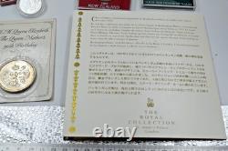 Scarce Coin Medallion Collection British UK Royal Family Coins Medals x9 Boxed Scarce Coin Medallion Collection British UK Royal Family Coins Medals x9 Boxed