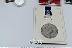 Scarce Coin Medallion Collection British UK Royal Family Coins Medals x9 Boxed