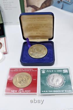 Scarce Coin Medallion Collection British UK Royal Family Coins Medals x9 Boxed