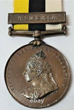 Scarce Pre Ww1 British Royal Niger Company Medal 1886 Clasp Nigeria