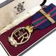 Scarce cased Royal Naval Volunteer Reserve Forces Decoration Medal 1959 dated