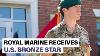 See British Royal Marine Receive Bronze Star