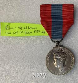Silver George VI Imperial Service Medal 1937 -1948 pattern