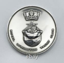 Silver Sailing Medal Vintage Lymington Royal Yacht Club