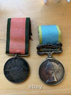 Single Clasp Casualty Crimean War Medal Pair, Royal Fusiliers
