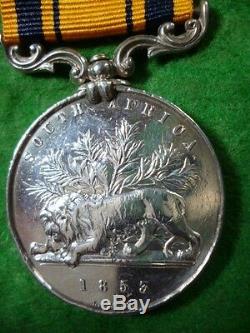 South Africa Medal 1853 to 6th Regiment (Royal Warwickshire Regiment), to Eskett