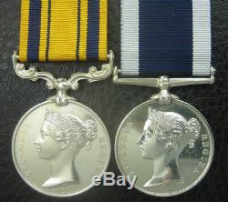 South Africa Zulu 1879 And Long Service Medal Pair To The Royal Navy