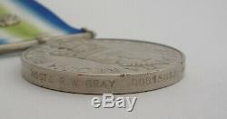 South Atlantic Medal 1982 With Rosette Hms Invincible Royal Navy