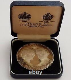 Sterling Silver The Royal Wedding Medal, Collectible By Spink